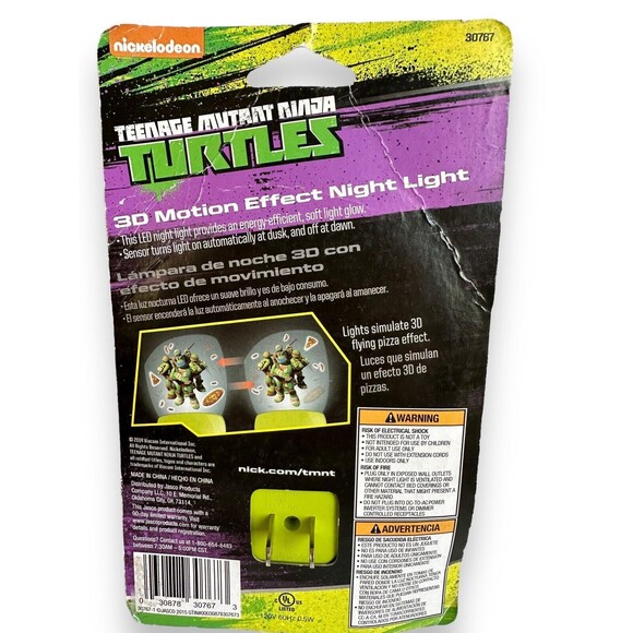 Teenage Mutant Ninja Turtles 3D Motion Effect Pizza Night Light 2015 #30767 - Picture 8 of 9